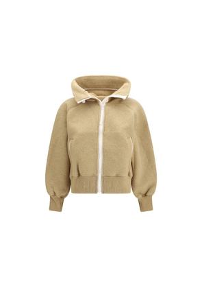 Canada Goose Brown Wool Oves Aries Bomber - S