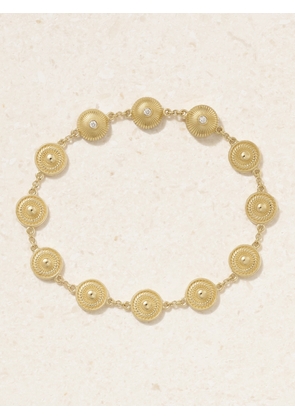 Yvonne Léon - 9-karat Gold Diamond Bracelet - One size