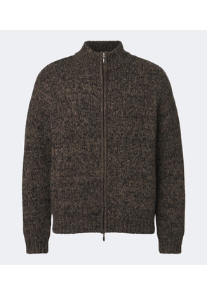 Le Kasha Lamdu cashmere zip-up cardigan