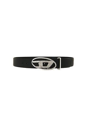 Diesel B-1dr Belt in Black. Size 90. Also in 95, 100.
