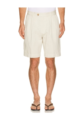 CHE Marinos Short in Cream. Size S. Also in M, L, XL/1X.