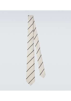 Tom Ford Striped silk jacquard tie