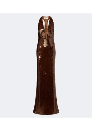 The New Arrivals Ilkyaz Ozel Olympia sequined gown