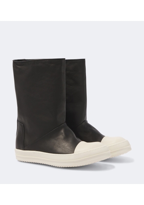 Rick Owens Sneakwaders leather boots