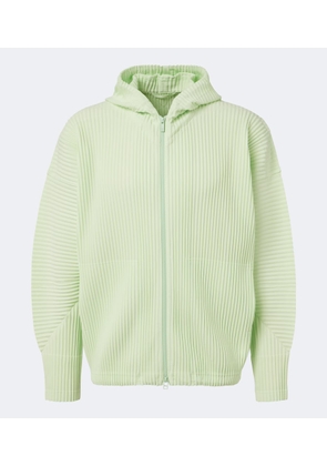 Homme Plisse Issey Miyake Monthly Colors: July zip-up hoodie