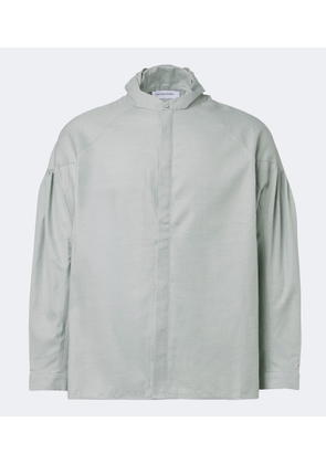 Kiko Kostadinov Evers cotton and cashmere shirt