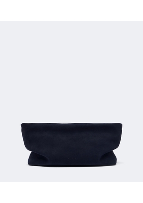Aesther Ekme Nina Mini suede clutch