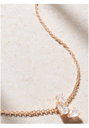 Repossi - Serti Sur Vide 18-karat Rose Gold Diamond Necklace - One size