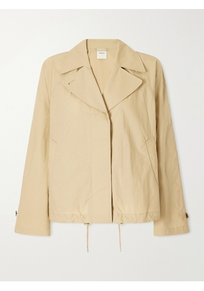 Varley - Petra Cotton-poplin Jacket - Neutrals - x small,small,medium,large,x large
