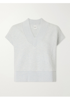 Varley - Gracee Ribbed-trimmed Doublesoft® Jersey Tank - Green - xx small,x small,small,medium,large,x large