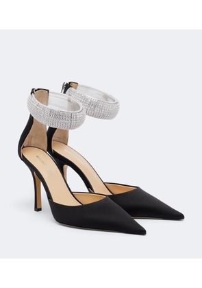 Mach & Mach She's A Lady embellished satin pumps