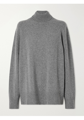 The Row - Stepny Wool And Cashmere-blend Turtleneck Sweater - Gray - xx small,x small,small,medium