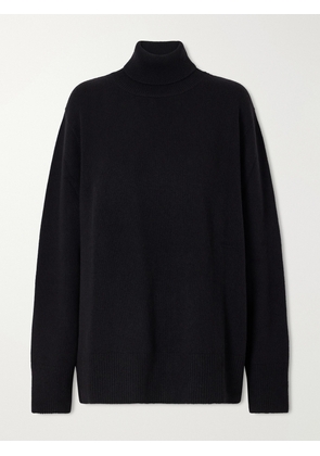 The Row - Stepny Wool And Cashmere-blend Turtleneck Sweater - Black - xx small,x small,small,medium,large