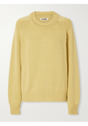 B SIDES - Cotton Sweater - Yellow - x small,small,medium,large