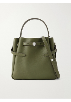 Tory Burch - Romy Leather Bucket Bag - Green - One size