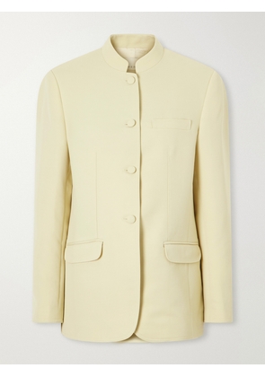 LIBEROWE - Alef Wool-blend Gabardine Jacket - Yellow - x small,small,medium,large,x large