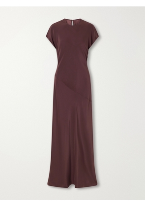 SIR. - Noria Silk Maxi Dress - Purple - 0,2,1,3,00
