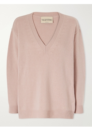 Valentino Garavani - Cashmere Sweater - Pink - x small,small,medium,large,x large