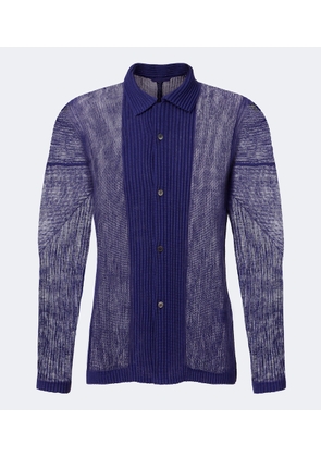 Homme Plisse Issey Miyake Rustic Mesh pleated shirt