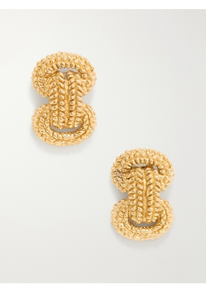 Paola Sighinolfi - Maja 18-karat Gold-plated Pewter Earrings - One size