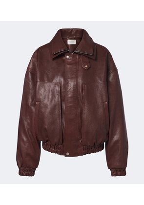 Magda Butrym Leather blouson jacket