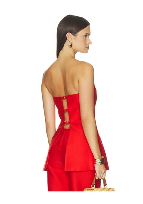 SRG Penny Top in Red. Size XXS. Also in XS, S, M, L, XL.