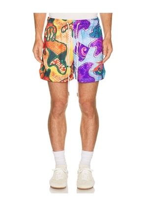 Ryoko Rain Forever Inspired Shorts in Multi. Size S. Also in M, L, XL/1X.