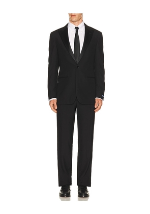 Polo Ralph Lauren Peak Lapel Tuxedo in Black. Size 38. Also in 40, 42, 44, 46.