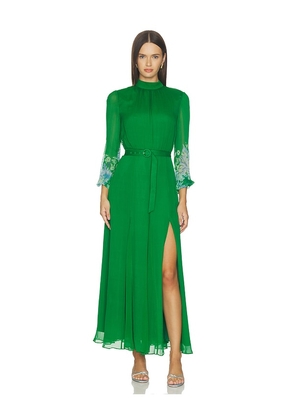 SALONI Jacqui-d Dress in Green. Size 0. Also in 2, 4, 6, 8, 10.