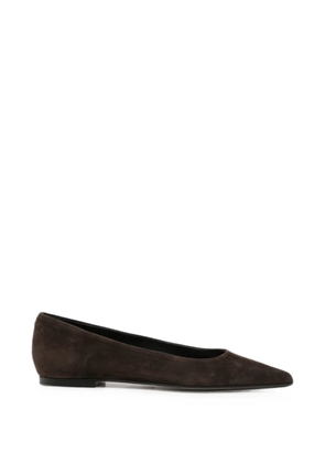 Aeyde Cassy pointed-toe pumps - Brown