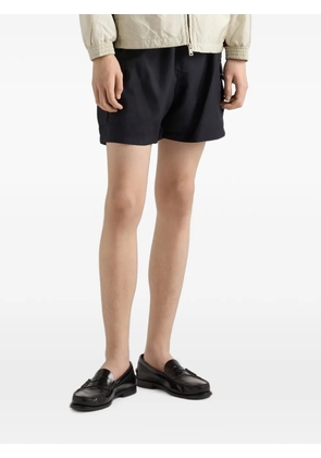Prada mohair wool shorts - Blue