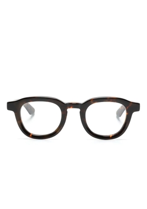 Moscot Dahven square-frame glasses - Brown