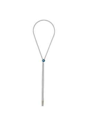 Toga Concho loop tie - Silver