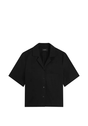 BONDI BORN Kyoto short-sleeve shirt - Black