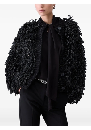 LIU JO soft knit jacket - Black