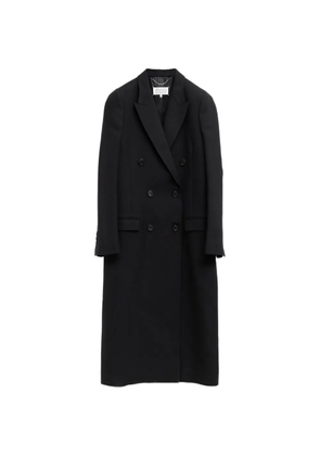 Maison Margiela double-breasted Four Stitches coat - Black