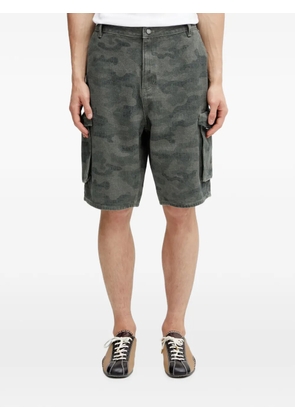 Daily Paper camouflage-print cargo shorts - Green