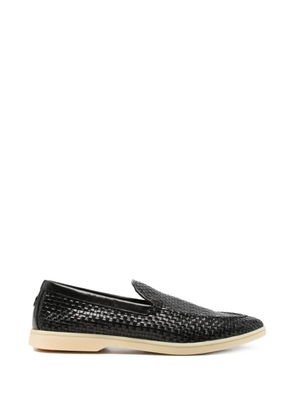 Henderson Baracco leather loafers - Black