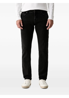 Armani Exchange logo-patch jeans - Grey