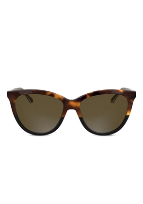 Calvin Klein tortoiseshell cat-eye sunglasses - Brown