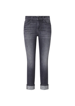 LIU JO skinny jeans with embellishments - Grey