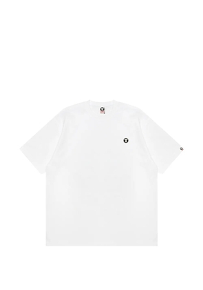AAPE BY *A BATHING APE® logo-patch T-shirt - White