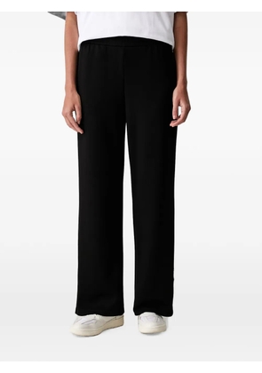 Armani Exchange logo-embroidered track pants - Black