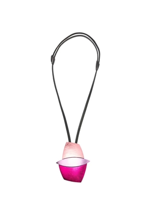 Monies Yarrow geometric-pendant necklace - Pink