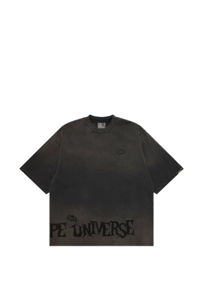AAPE BY *A BATHING APE® logo-print cotton T-shirt - Grey