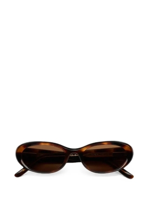 Chimi 09 oval-frame sunglasses - Brown