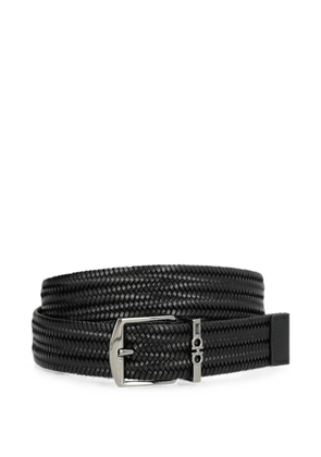 Ferragamo woven belt - Black