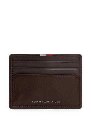 Tommy Hilfiger logo-print card holder - Brown