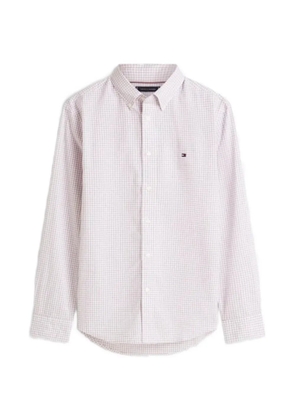 Tommy Hilfiger Tattersall check-pattern shirt - White