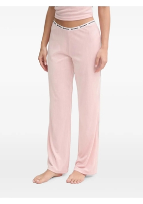 Juicy Couture Vicky logo-waistband ribbed pajama trousers - Pink